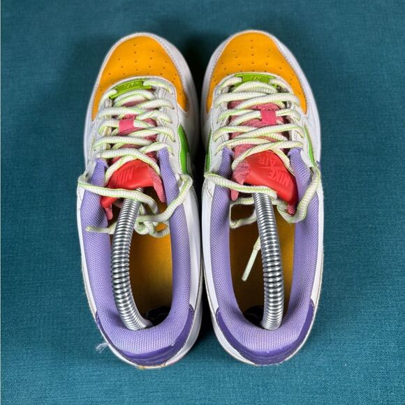 Nike Air Force 1 LV8 (GS) Size 5.5Y/7Women multicolor sneakers - Picture 6 of 8